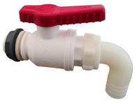 Durchlaufhahn 1" Kunststo Durchlaufhahn 1" Kunststo