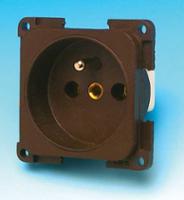 Presa di corrente 230V marrone, versione Francia/Belgio Presa di corrente 230V marrone, versione Francia/Belgio