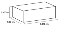 <p>REIMO CampingBox L-CM für VW T6.1/T6/T5 Multivan + California Beach</p>