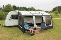 Grande tente partielle de caravane gonflable Eclipse 420