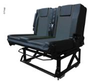 Sitz-/Schlafbank 530 110/190cm, klappbar, fest auf Fahrzeugboden