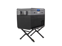 : Køleboks sort, : Køleboks sort, sammenklappelig