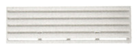 Winterabdeckung für Thetford-Lüftungsgitter f. Kühlschrank 13x43,5 cm weiß