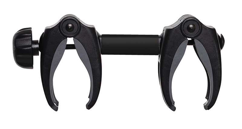 Bike Holder Abstandshalter 4 schwarz mit Schloß 18cm (für Träger G2)