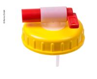 : Schraubverschluss für : Schraubverschluss für Wasserkanister DIN 96 mit Auslaufhahn