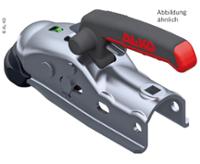 Zugkugelkupplung AK270, 50 rund, mit Schrauben+Schloss Zugkugelkupplung AK270, 50 rund, mit Schrauben+Schloss