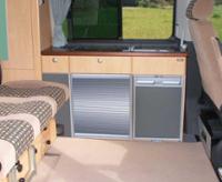 Mittelgriffleiste mit Adapter alufarben, 2,5m