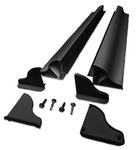 Spoilerset 840mm zwart