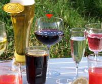 Polycarbonat Gläser Rotwein 2er Set 470ml