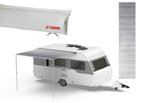 Auvent Fiamma CaravanStore Evo pour caravane, à fixation sur rail