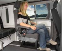 Eurositz A400, Einzelsitz mit integriertem Dreipunktgurt Eurositz A400, Einzelsitz mit integriertem Dreipunktgurt