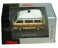 Modellauto VW T3 Bus Camper, Reimo Ausbau mit Hochdach