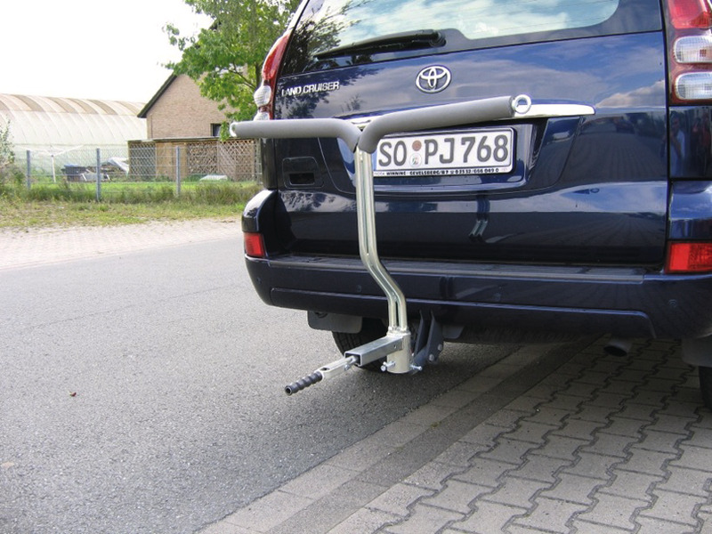 E-Bike Träger, Motorrollerträger für AHK, 120kg Nutzlast E-Bike Träger, Motorrollerträger für AHK, 120kg Nutzlast