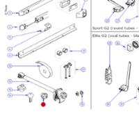 Knopf ohne Schloss f.Arm Knopf ohne Schloss f.Arm