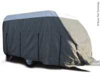 Caravan beskyttelsesafdækning PREMIUM længde 520-580cm, til campingvognbredder op til 230cm