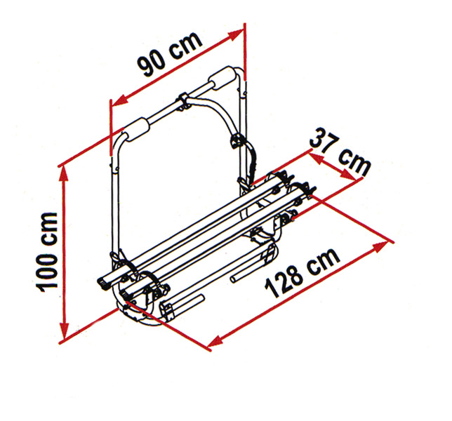 Nośnik dyszla pociągowego XL A Pro 200