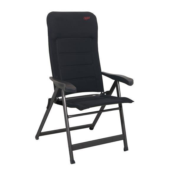 Campingsessel mit ergonomischer Rückenlehne, gepolsterter 3D Air-Deluxe Stoff