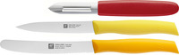 Set aus 2 Messern+Schäler
