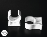 Rohrhalterung für 28mm-Abwasserrohrsystem Rohrhalterung für 28mm-Abwasserrohrsystem