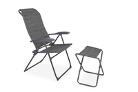 Barletta – Camping chair set with leg rest