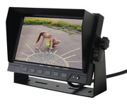 Top View 7" Monitor mit 2 Eingängen, 12V DC