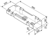 Wassertank VW T2 45L Wassertank VW T2 45L