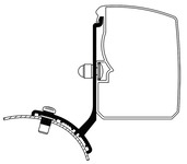 Thule Markise 3200, Adapter Ford Trafic/Vivaro/Talento NV300 Fixed Thule Markise 3200, Adapter Ford Trafic/Vivaro/Talento NV300 Fixed