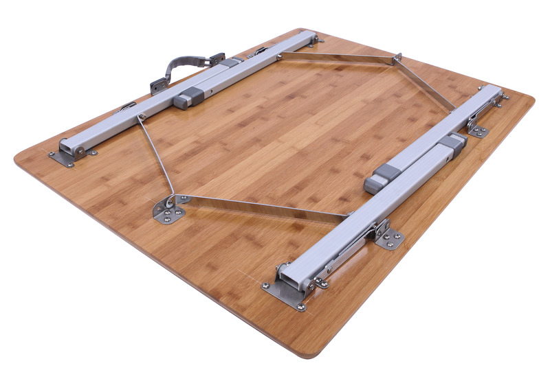 Bambustisch Catania Campingtisch L:80xB:60cm