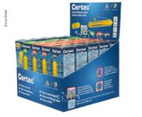 Verkaufsdisplay Certec, bestückt