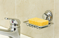 Soap holder with suction cup