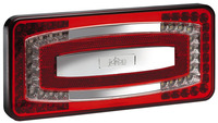 LED-Multifunktionsleuchte, 9-32V, rot 500 mm Kabel, IP67