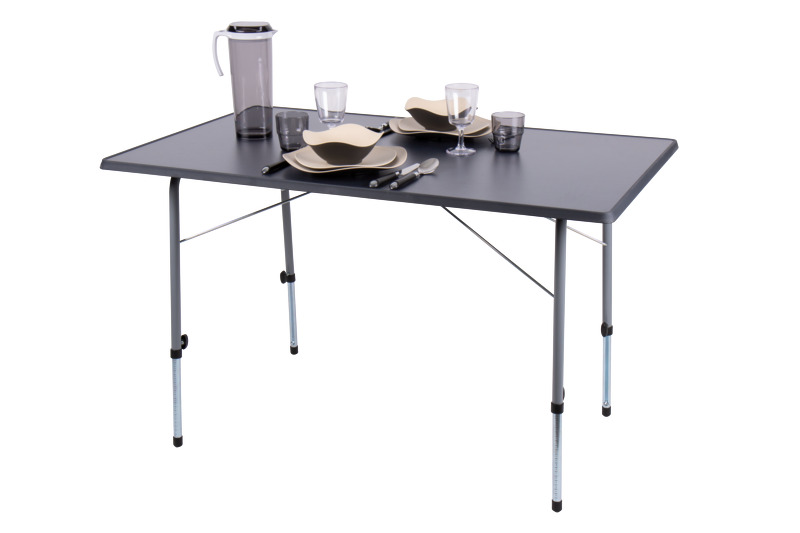 Campingtisch "Ulf III" 115x70cm dunkelgrau