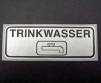 Aufkleber - Trinkwasser
