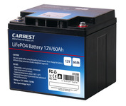 Lithium-iron-phosphate battery (LiFePo4), 60Ah
