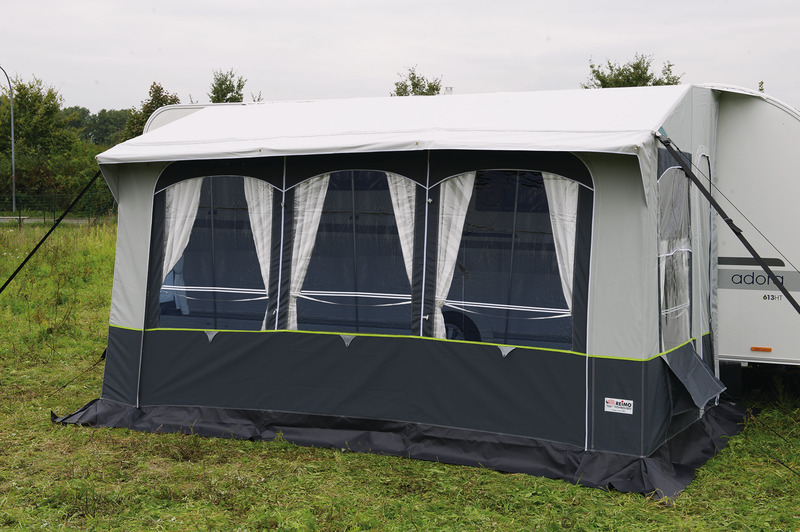 Caravan fortelt Casa Royal S 390 med stålstænger