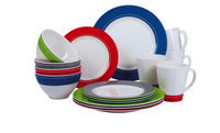 <span style="color: rgb(0, 0, 0);">Camp4 Melamin Geschirrset "BURANO" für 4 Personen</span>