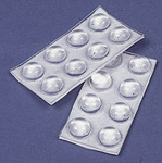 Lärmdämpfer rund, 11x5mm, 16 Stk. Lärmdämpfer rund, 11x5mm, 16 Stk.