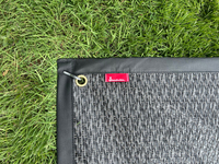 Markisenteppich (dunkelgrau, Tiefe 250 cm)