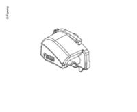 Endkappe links F80S weiß