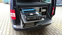 Campingbox M für VW Caddy ab Bj. 2003 und andere Minicamper und Minivans