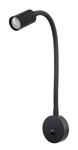 LED gooseneck lights with flexible arm and night light – arm length 300 mm