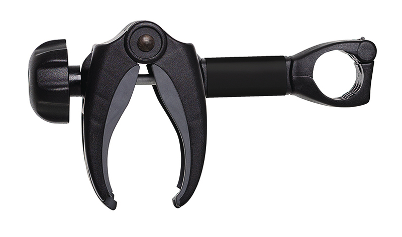 Bike Holder spacer 1 black with lock 14cm (for carrier G2)