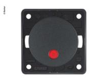 Berker control rocker switch anthracite 230V, red control lamp Berker control rocker switch anthracite 230V, red control lamp