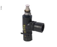 Gummi-T mit Entlüftung Gummi-T mit Entlüftung