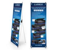 Carbest X-Banner - Maxi Frysekøler, fransk, størrelse: 60x180cm