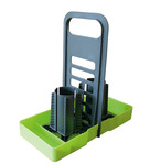 Purvario Multi Tray OELE for mobile use - Lime / Anthracite