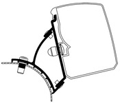 Thule Markise 3200, Adapter VW T5/T6 Minivan Fixed LHD Thule Markise 3200, Adapter VW T5/T6 Minivan Fixed LHD