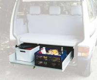 VW T4 Multivan cassetto scorrevole posteriore in laminato antracite