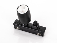 : Ergänzungsspot mit : Ergänzungsspot mit Schalter für Stromschienensystem 832785 / 832786 - Schwarz lackiert