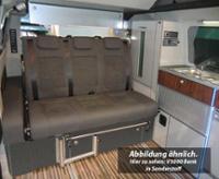 Schlafsitzbank Ford Custom V3000 Gr.10 3-sitzig, Polster Trend 2-farbig